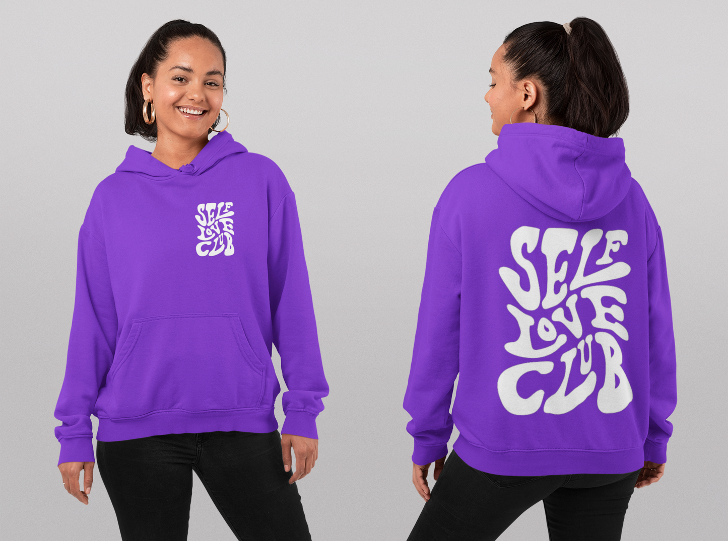 SELF-LOVE CLUB UNISEX ADULT HOODIES