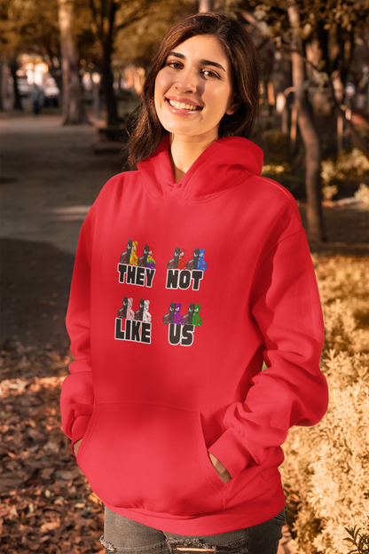 BROKEN BEARS THEY NOT LIKE US ADULT UNISEX HOODIES