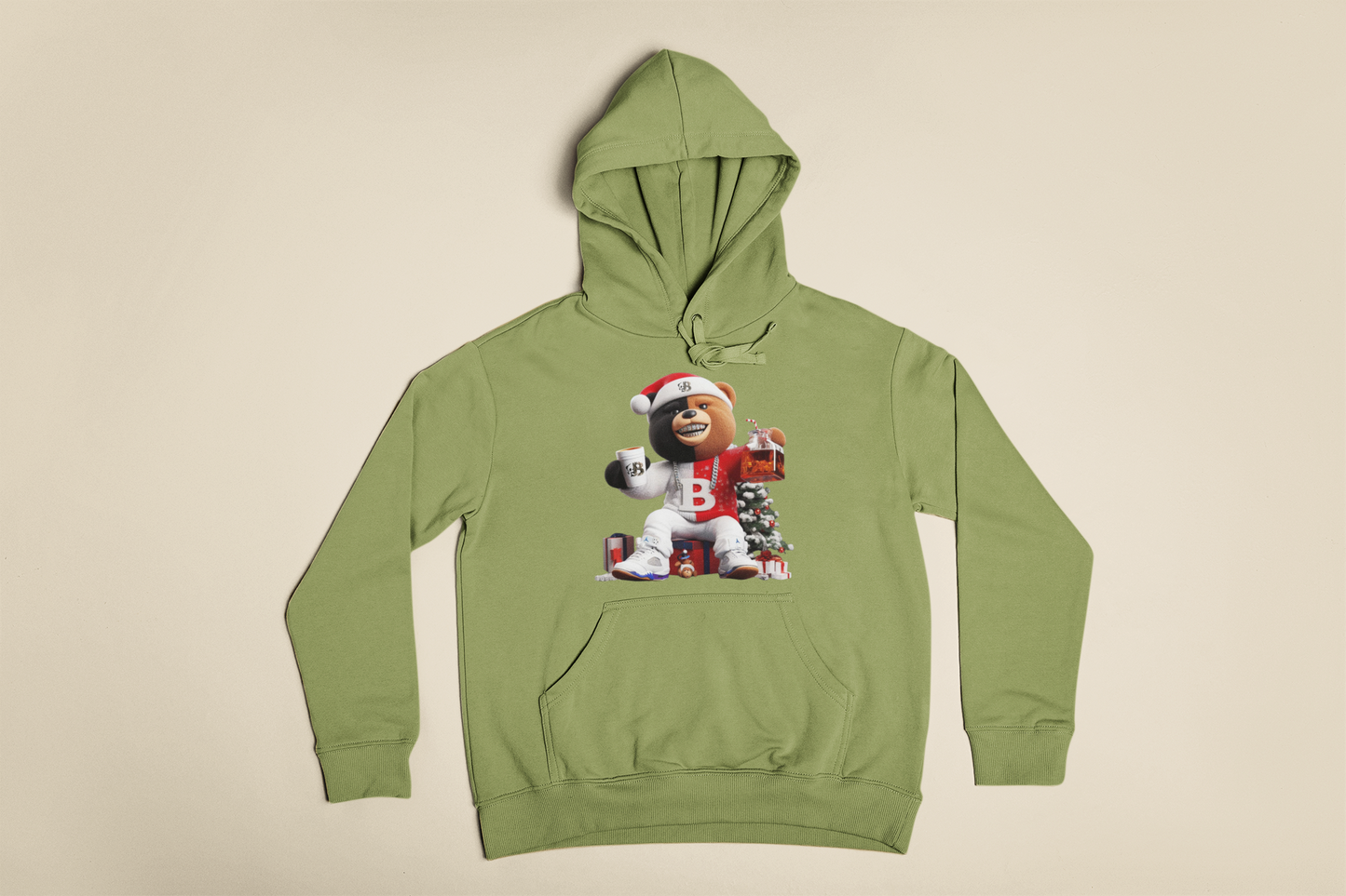 CHRISTMAS BEAR HOODIES