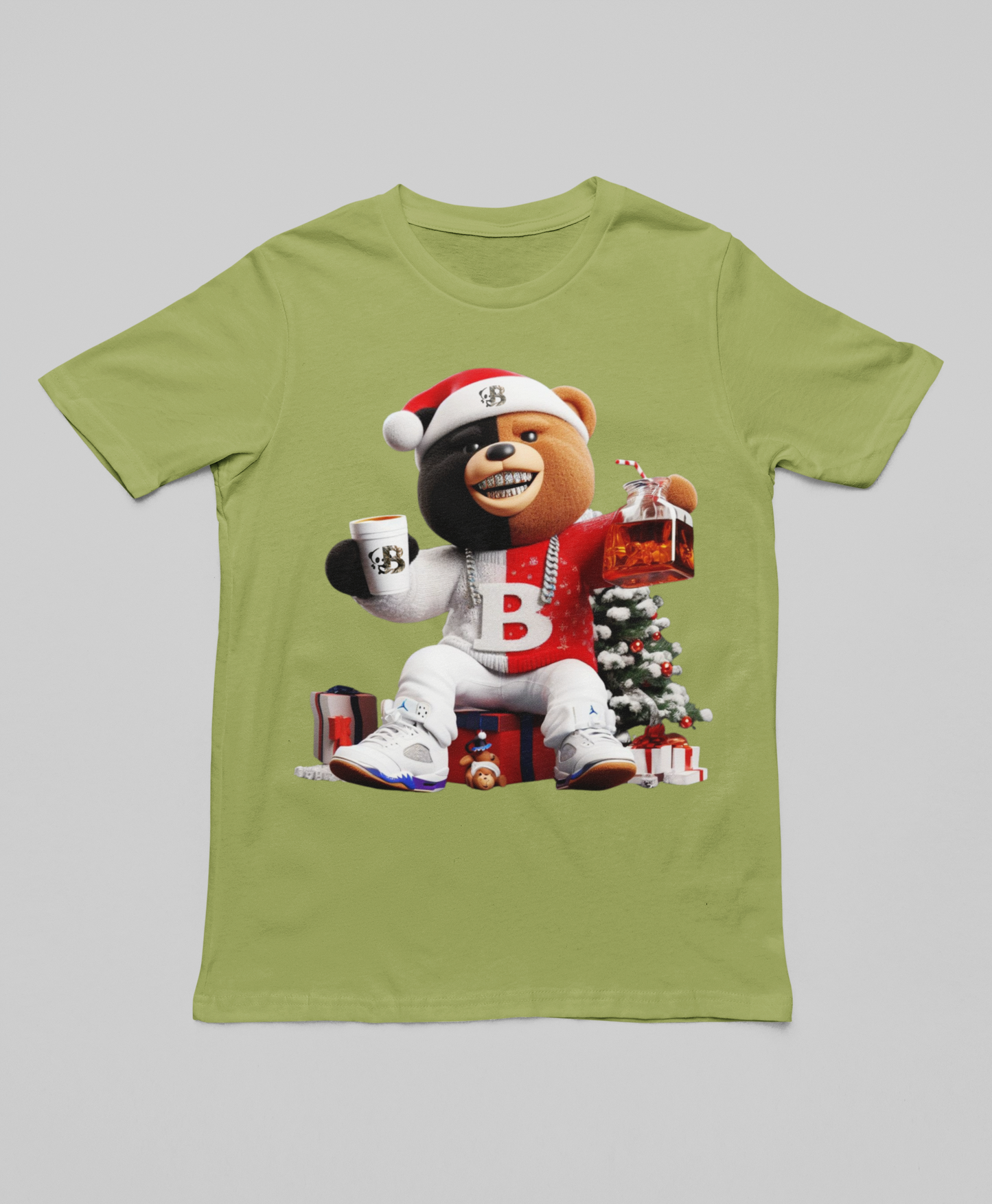 CHISTMAS BEAR T-SHIRT